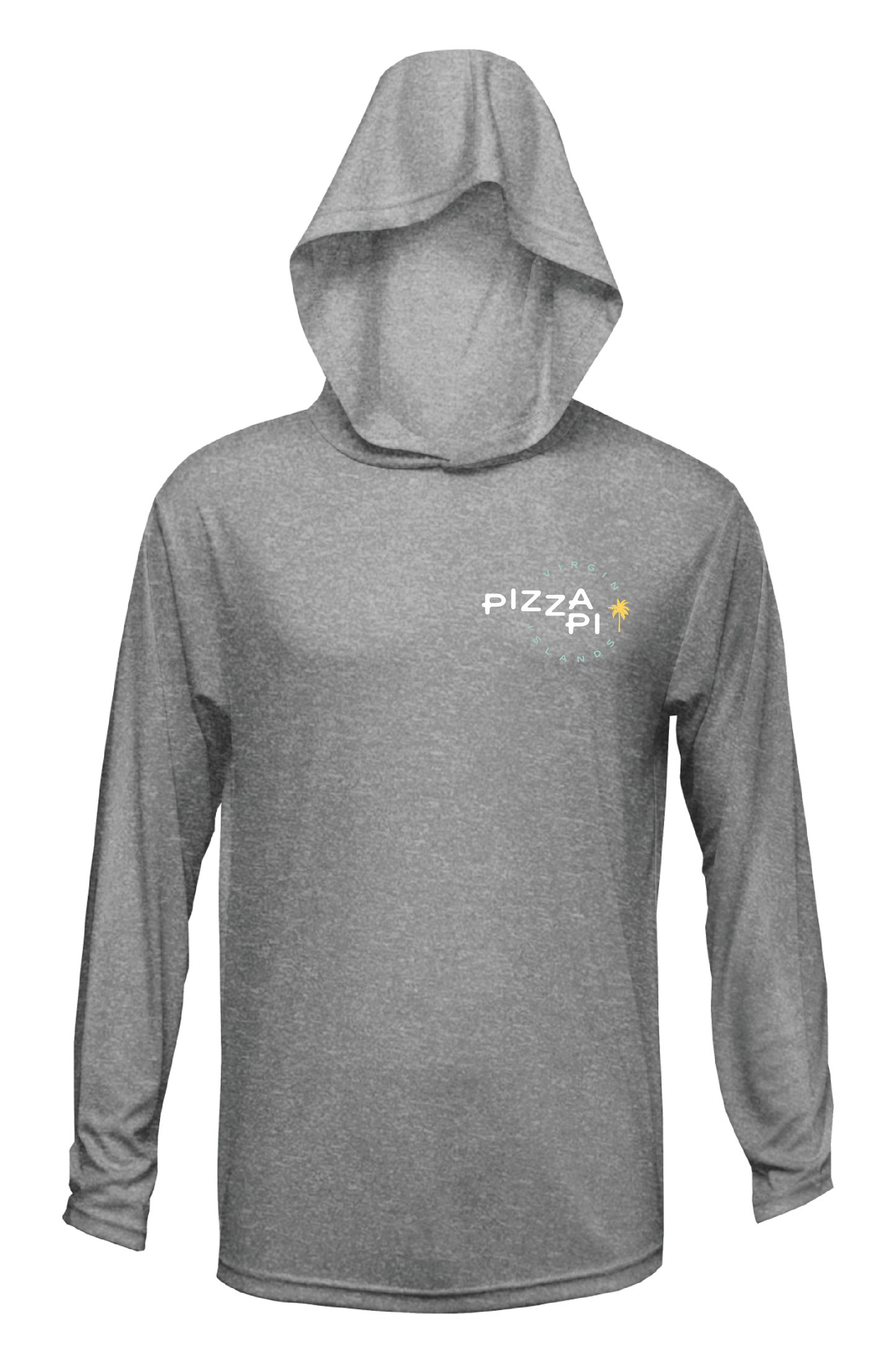 Gray Hooded Sun Shirt