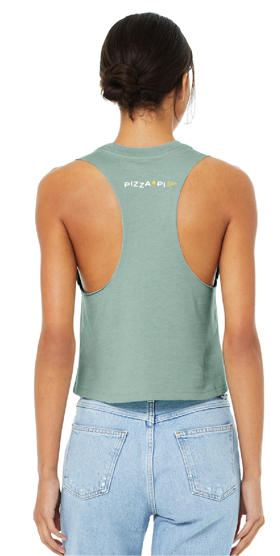 Blue Cropped Tank