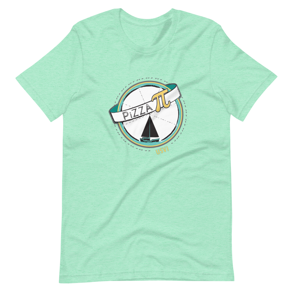 Pizza Pi Logo Short-Sleeve Unisex T-Shirt