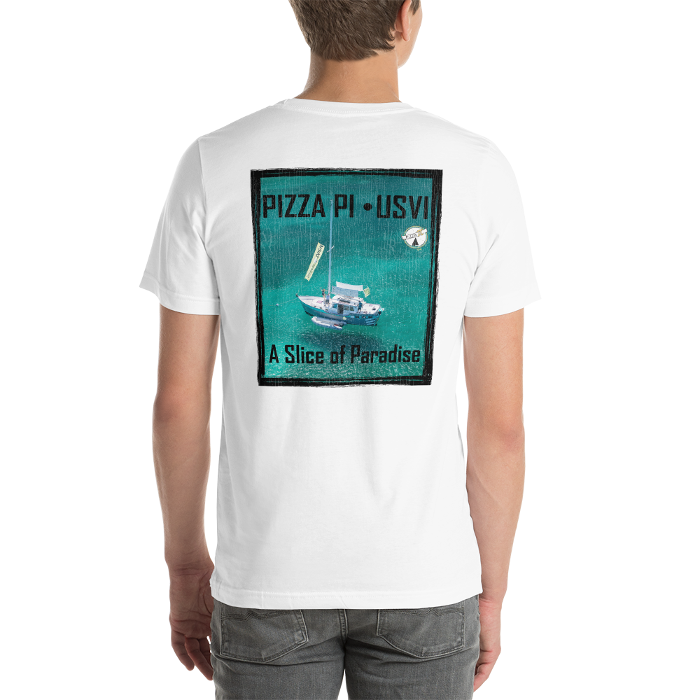 Pizza Pi Vintage Photo Short-Sleeve Unisex T-Shirt