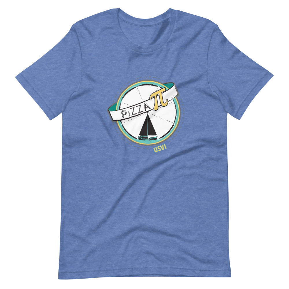Pizza Pi Logo Short-Sleeve Unisex T-Shirt