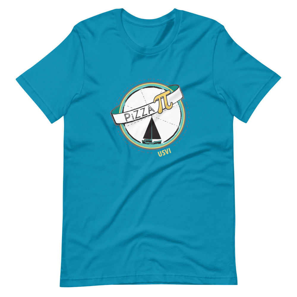 Pizza Pi Logo Short-Sleeve Unisex T-Shirt