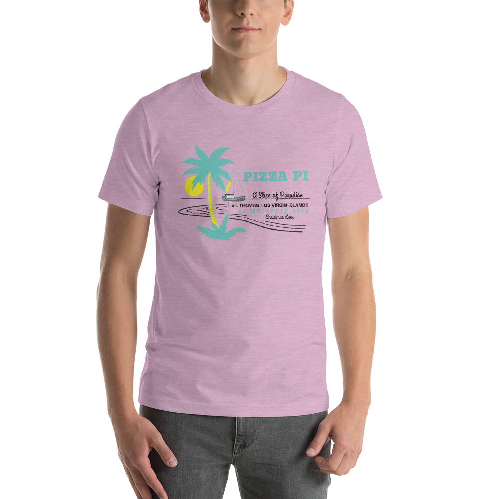 Pizza Pi "Slice of Paradise" Unisex T-Shirt