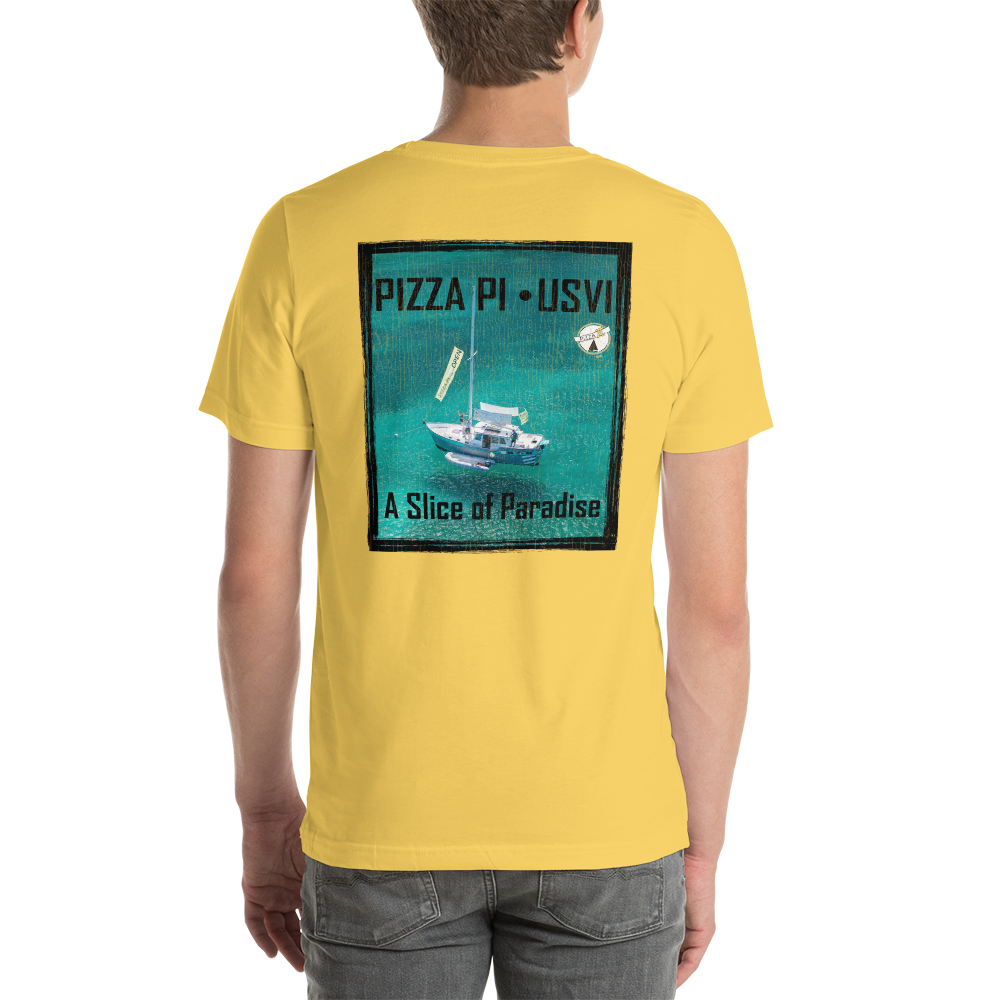 Pizza Pi Vintage Photo Short-Sleeve Unisex T-Shirt