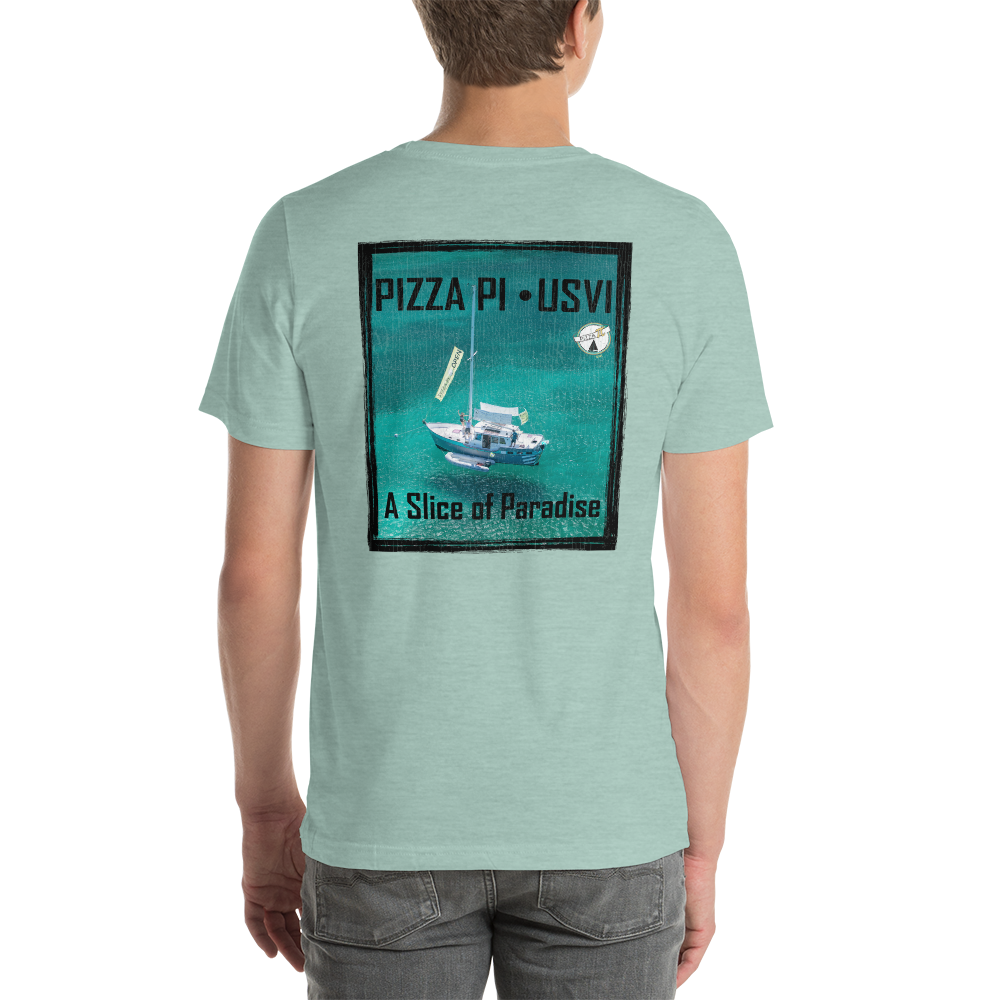 Pizza Pi Vintage Photo Short-Sleeve Unisex T-Shirt