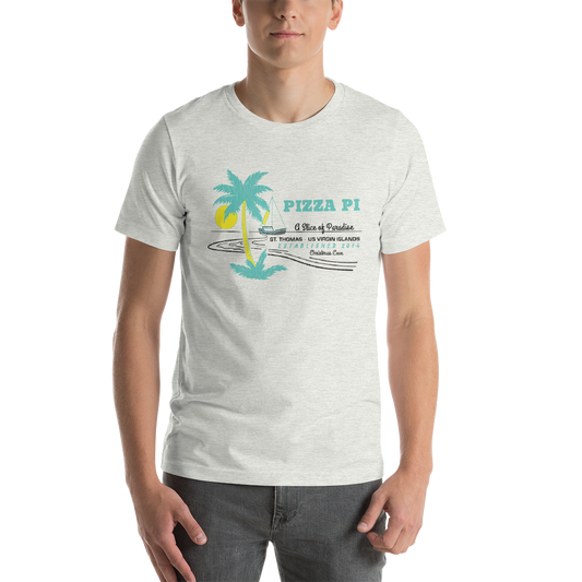 Pizza Pi "Slice of Paradise" Unisex T-Shirt