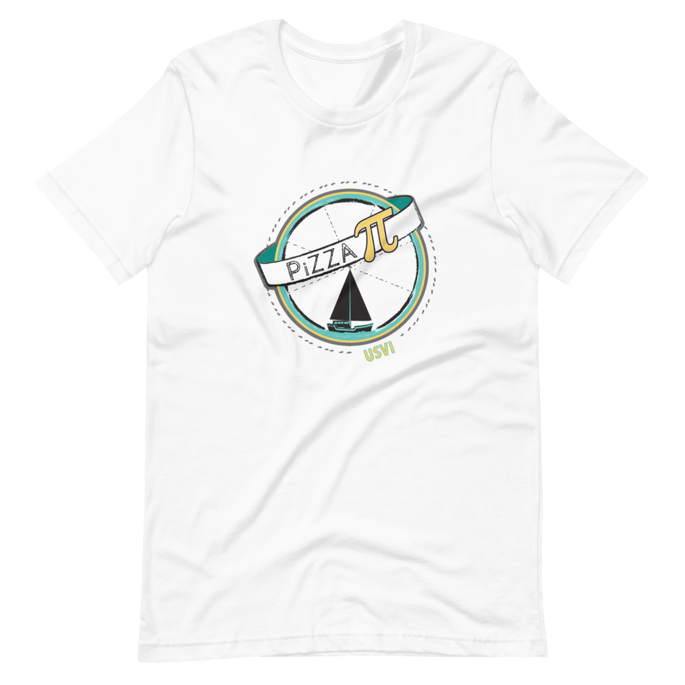 Pizza Pi Logo Short-Sleeve Unisex T-Shirt