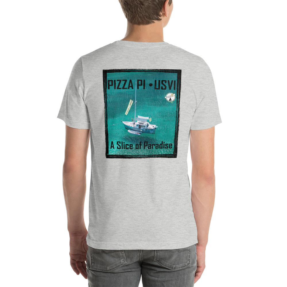 Pizza Pi Vintage Photo Short-Sleeve Unisex T-Shirt