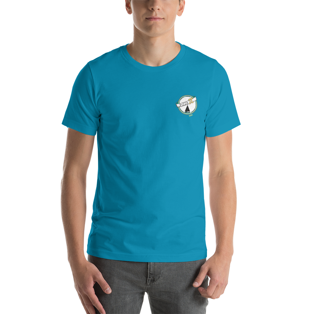 Pizza Pi Double-sided Unisex t-shirt