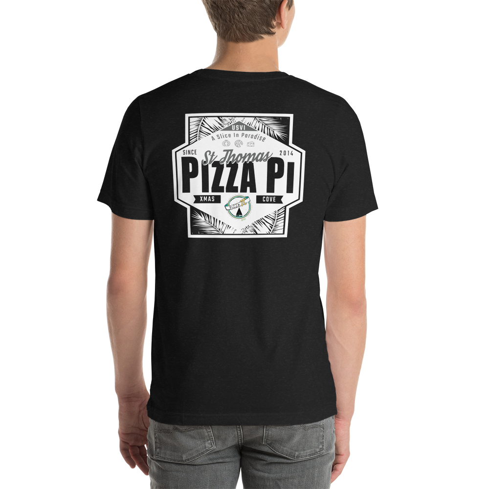 Pizza Pi Double-sided Unisex t-shirt