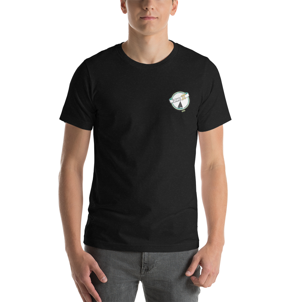 Pizza Pi Double-sided Unisex t-shirt