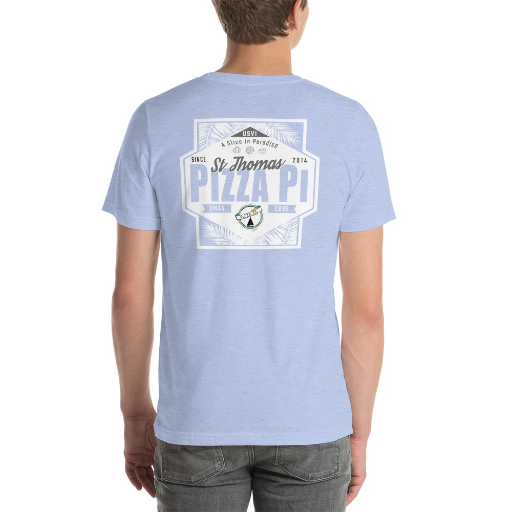 Pizza Pi Double-sided Unisex t-shirt