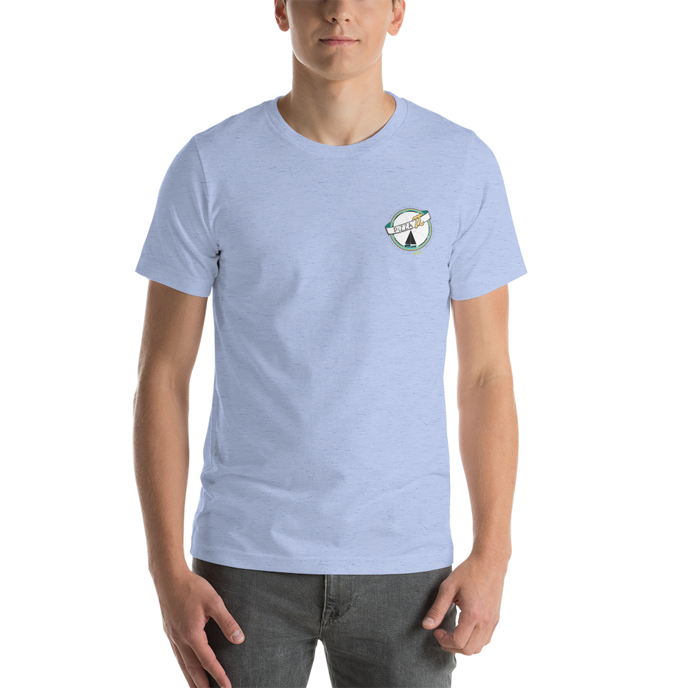Pizza Pi Double-sided Unisex t-shirt