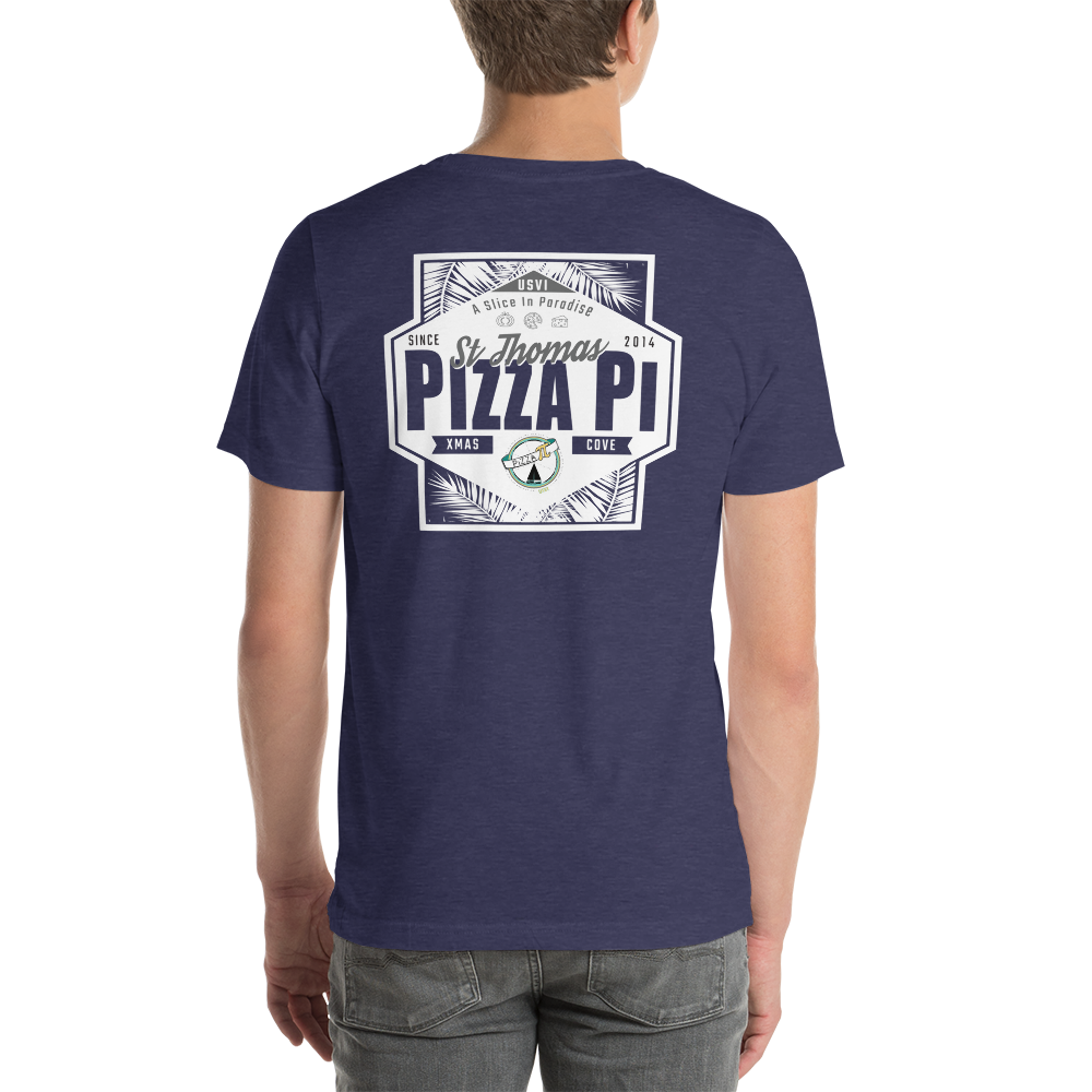 Pizza Pi Double-sided Unisex t-shirt