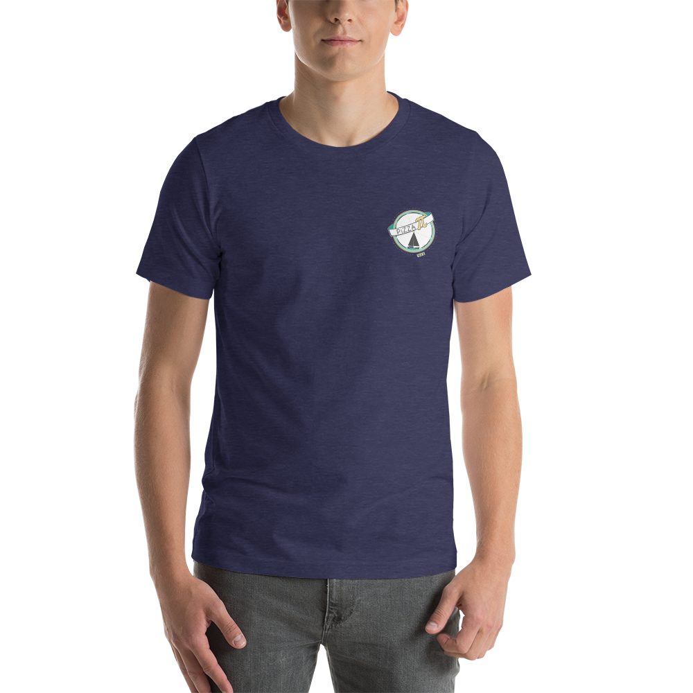 Pizza Pi Double-sided Unisex t-shirt