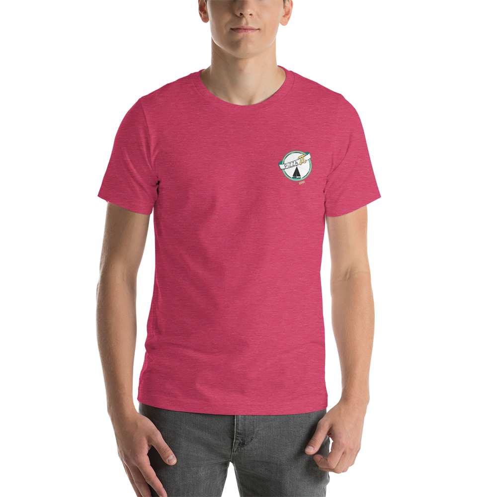 Pizza Pi Double-sided Unisex t-shirt