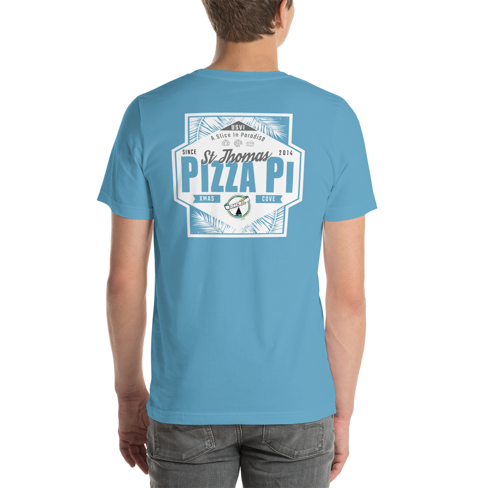 Pizza Pi Double-sided Unisex t-shirt