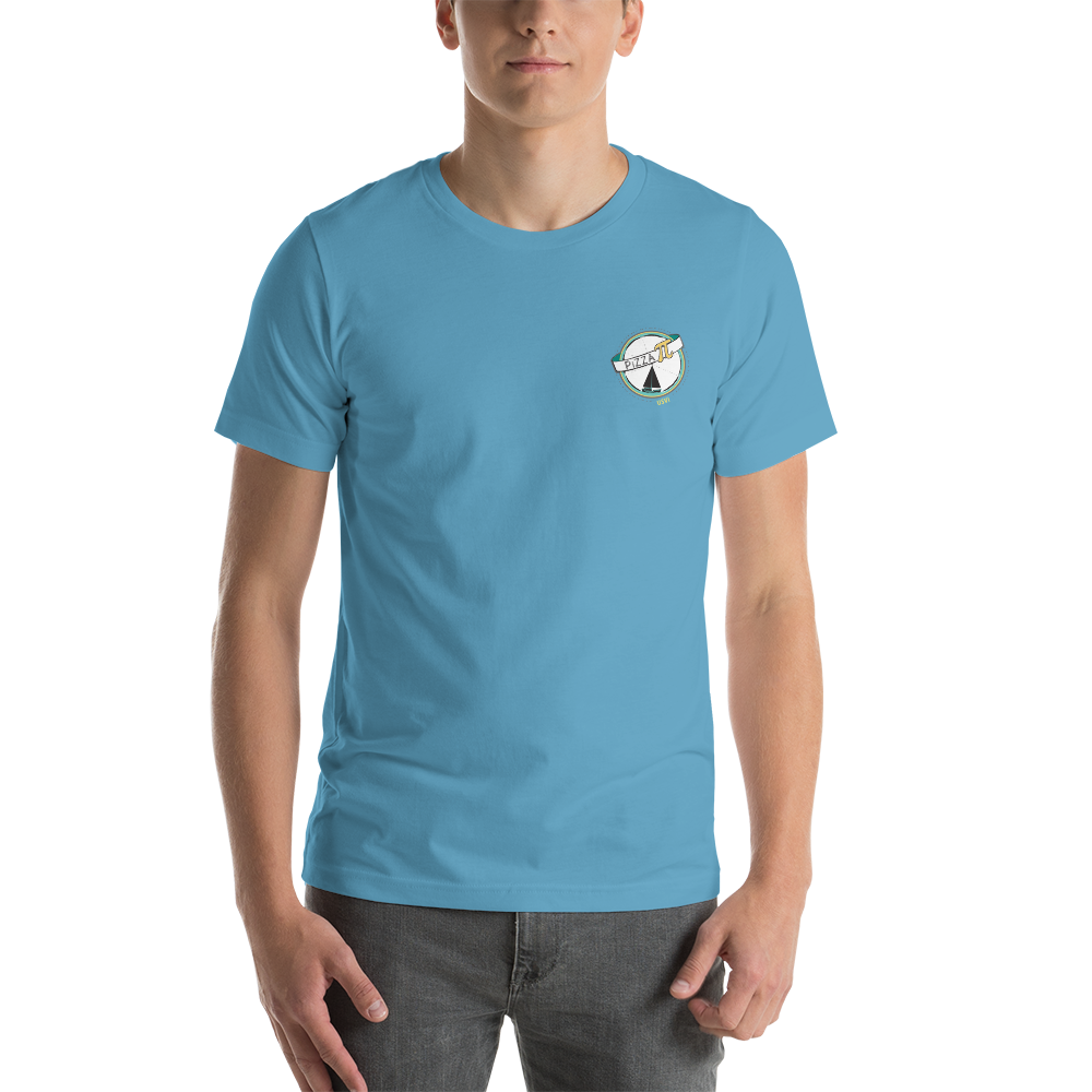 Pizza Pi Double-sided Unisex t-shirt