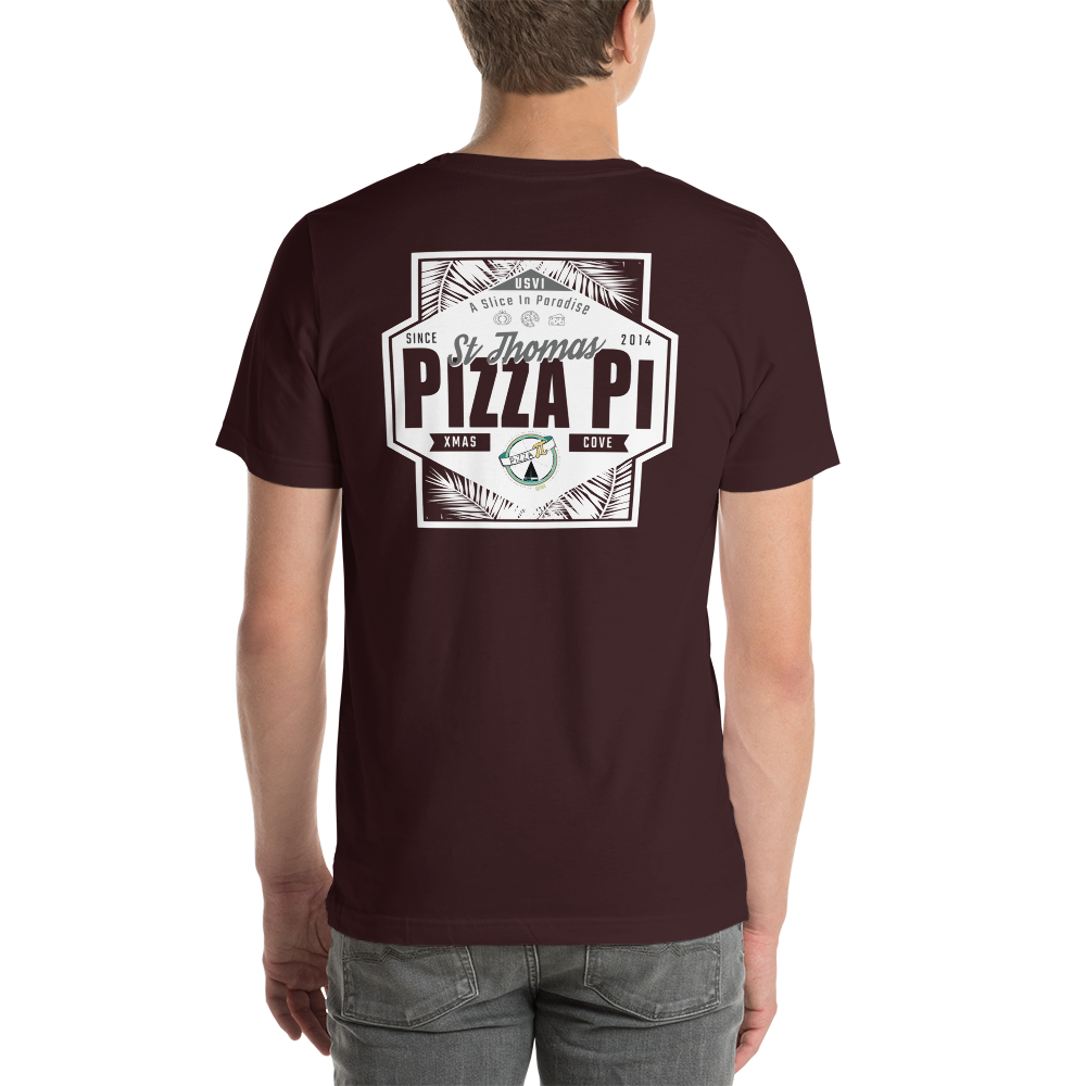 Pizza Pi Double-sided Unisex t-shirt