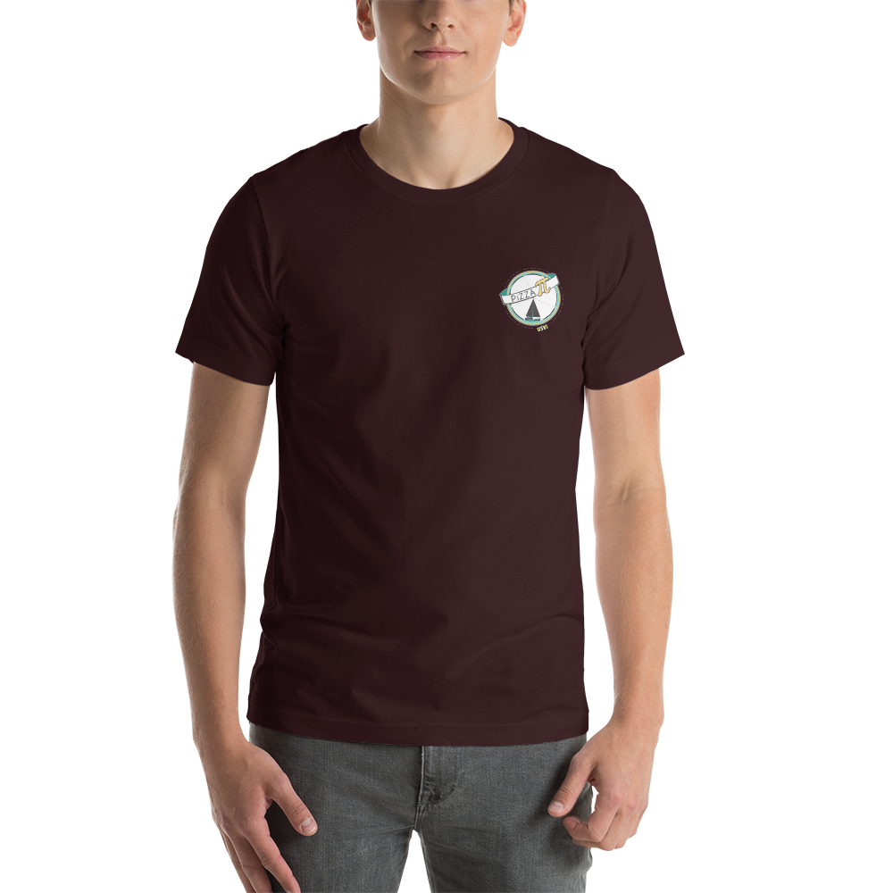 Pizza Pi Double-sided Unisex t-shirt