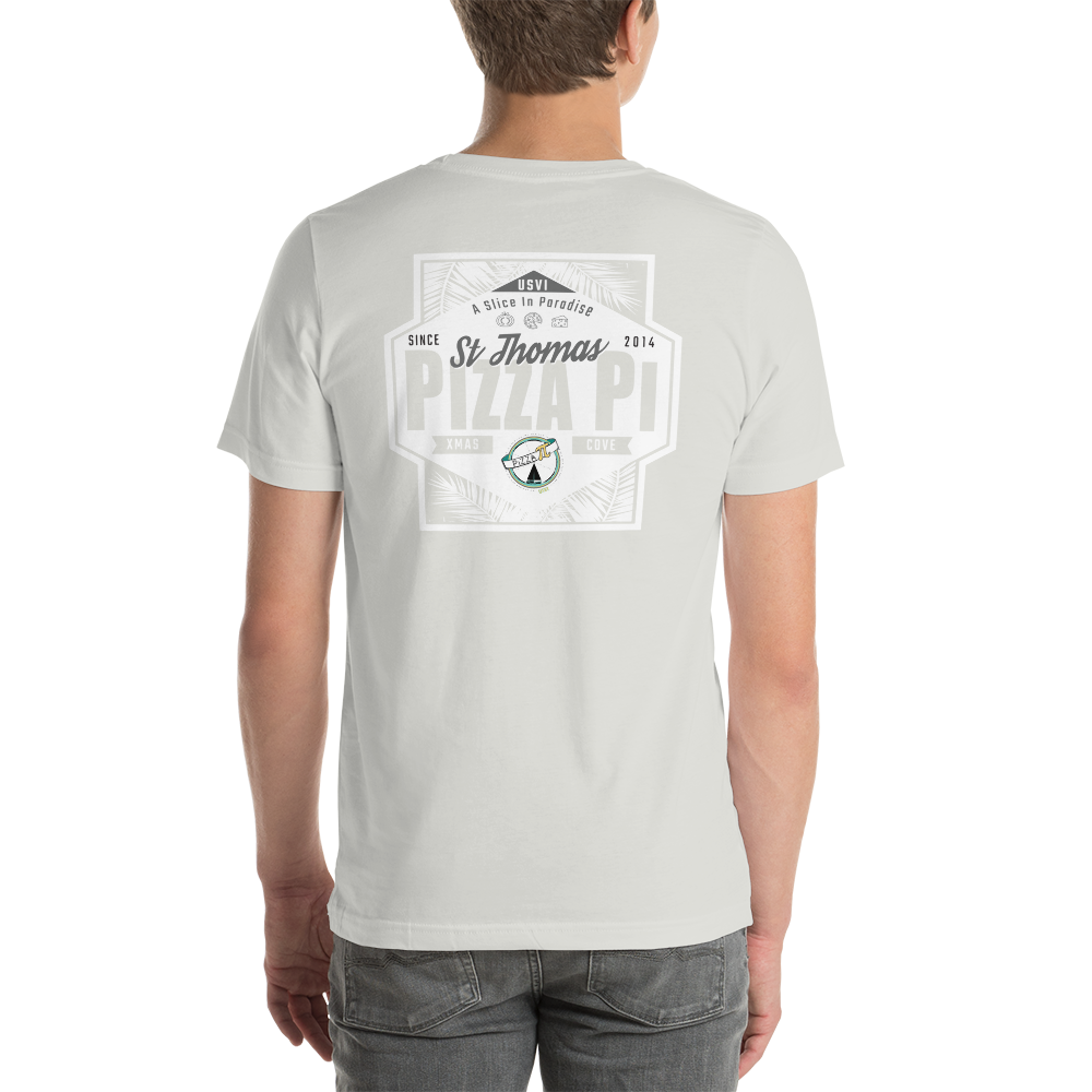 Pizza Pi Double-sided Unisex t-shirt