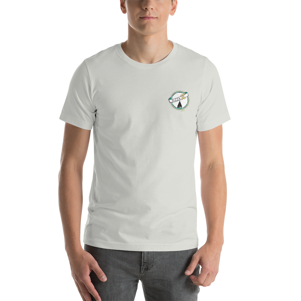 Pizza Pi Double-sided Unisex t-shirt