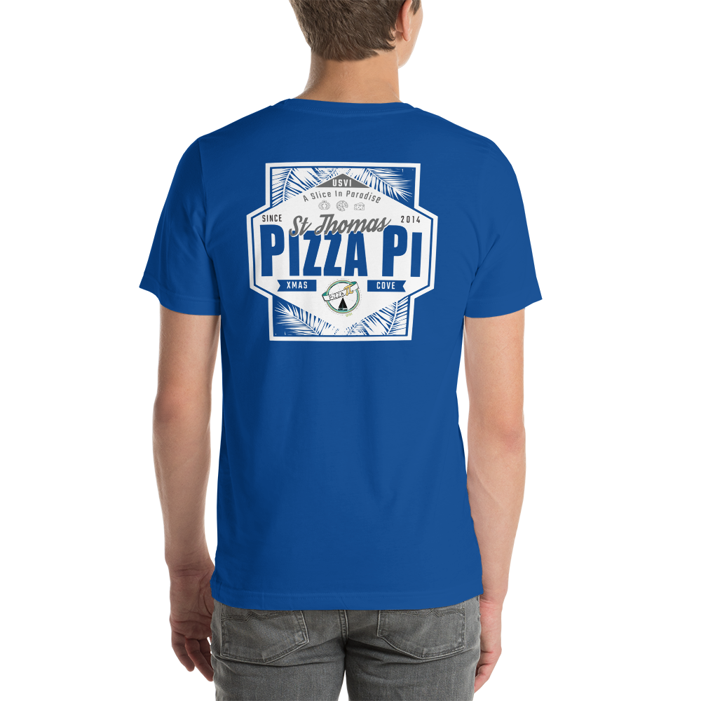Pizza Pi Double-sided Unisex t-shirt