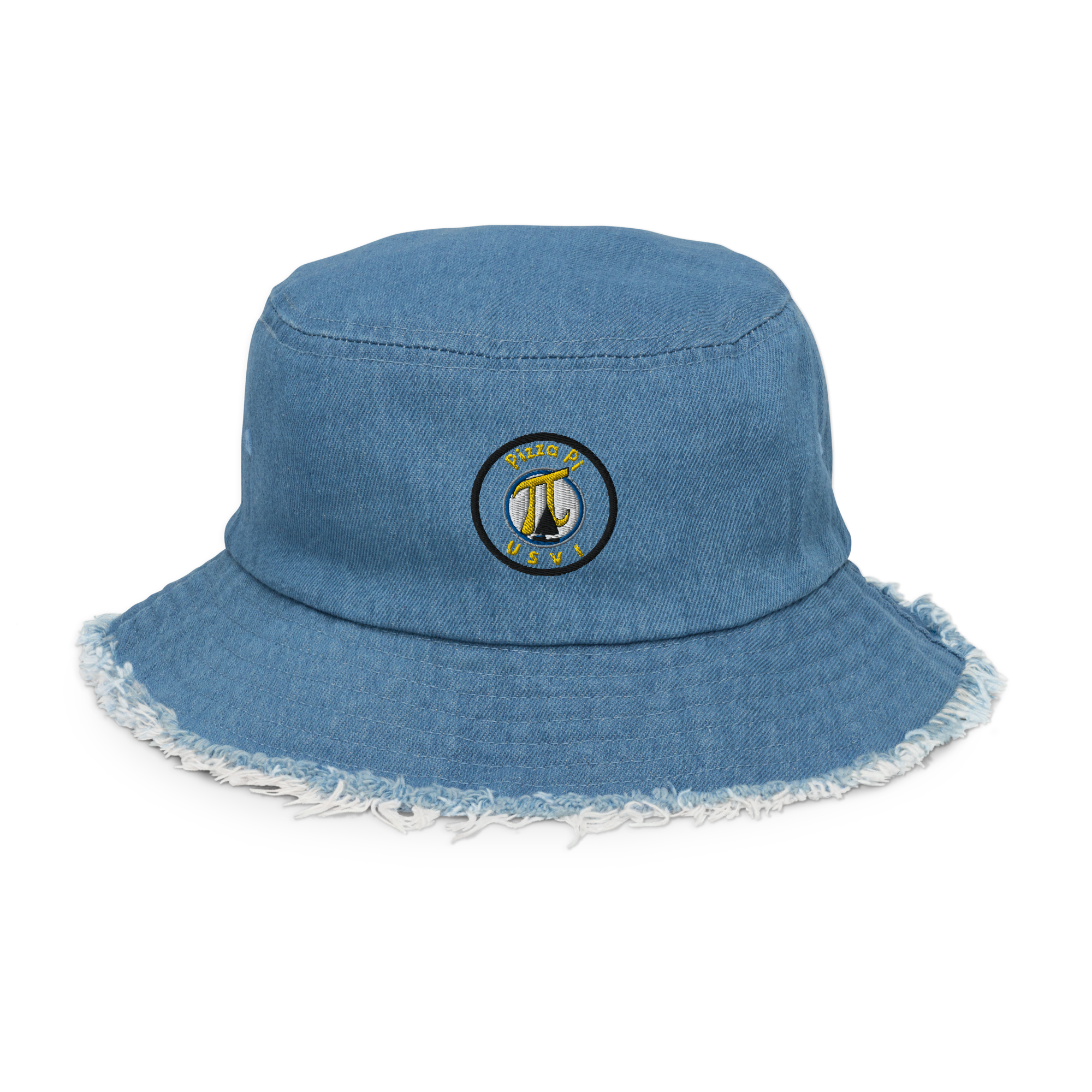 Kangol Distressed Denim Mashup Bucket Hat | eBay