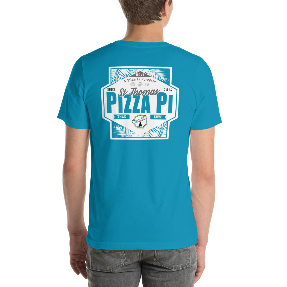 Pizza Pi Double-sided Unisex t-shirt