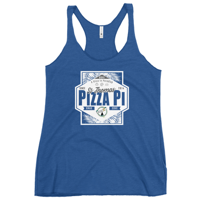 Pizza Pi Graphic Women's Racerback Tank